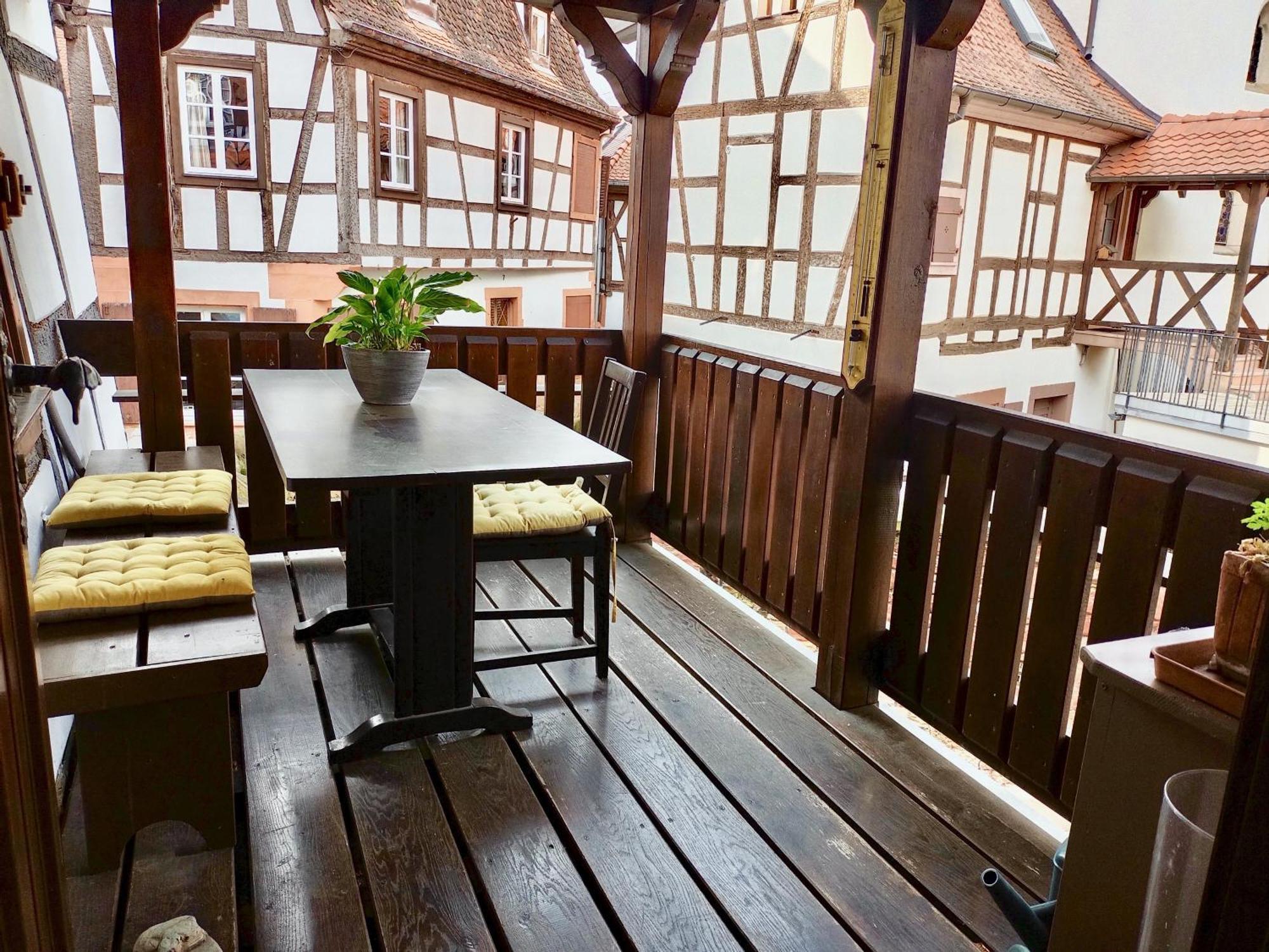 Maison A Colombages Wissembourg Exterior foto